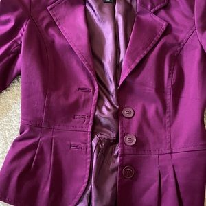 Adorable fuschia blazer